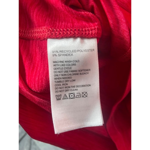 Tommy Bahama Alabama Crimson Tide IslandZone Red Quarter Zip Pullover Mens Large - Picture 7 of 8